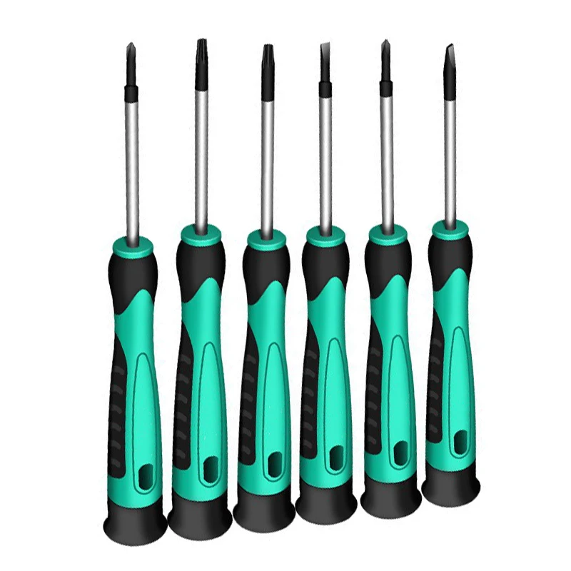 Precision Electronic Screwdriver 6 PCS Set Cell Phone Computer Camera Precision Instrument Repair Professional Tools Hand Tool