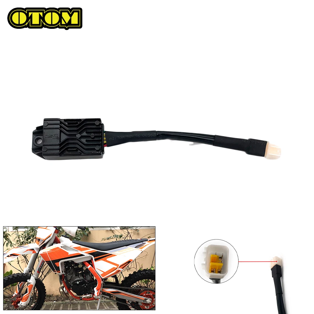 

Motorcycle For YAMAHA HENGJIAN LONCIN Rectifier 12V Voltage Regulator DT230 HJ250H MT250 TSE250R GR7 GR8 KAYO 2 Stroke Dirt Bike