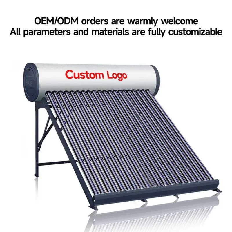 【2026】 & Ready Ship Haier Non-Pressurized 200L Electric Solar Water Heater Evacuated Tube For Outdoor