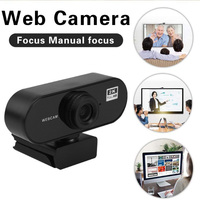 Webcam Mini USB Computer Webcam 2K Full HD 1080P Web For Work With Microphone Tripod For PC Laptops Live Streaming Camera