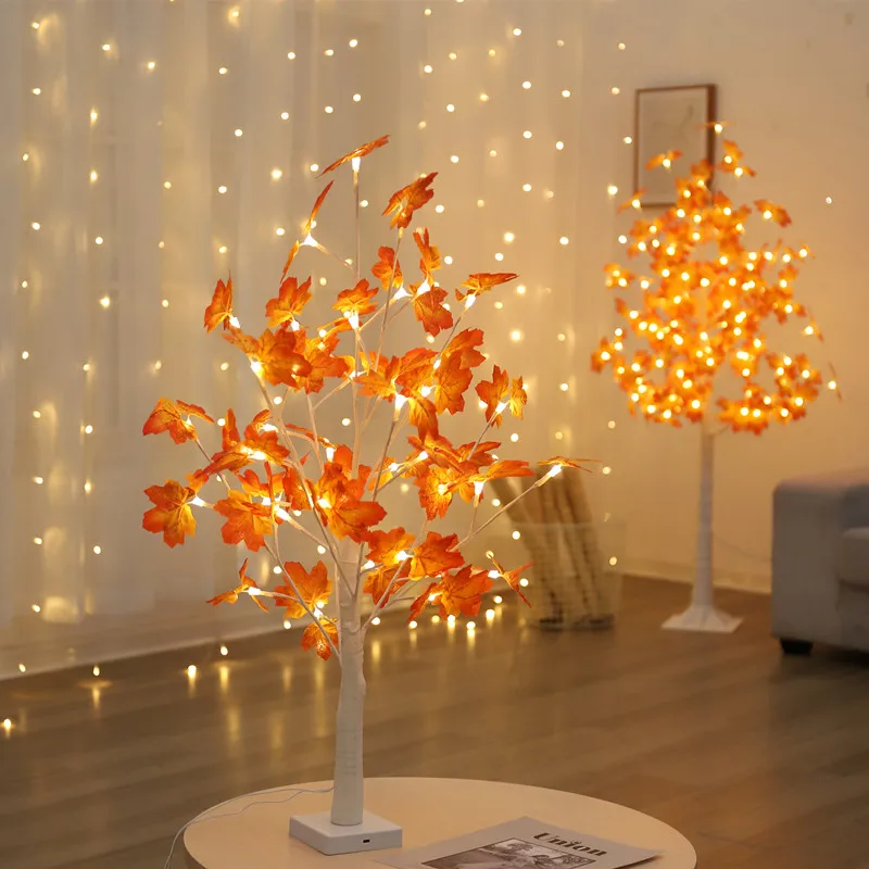 New LED  Maple Tree Light Luminaria Chrismas Tree Lamp  Landscape Outdoor Lighting for Christmas Wedding Party