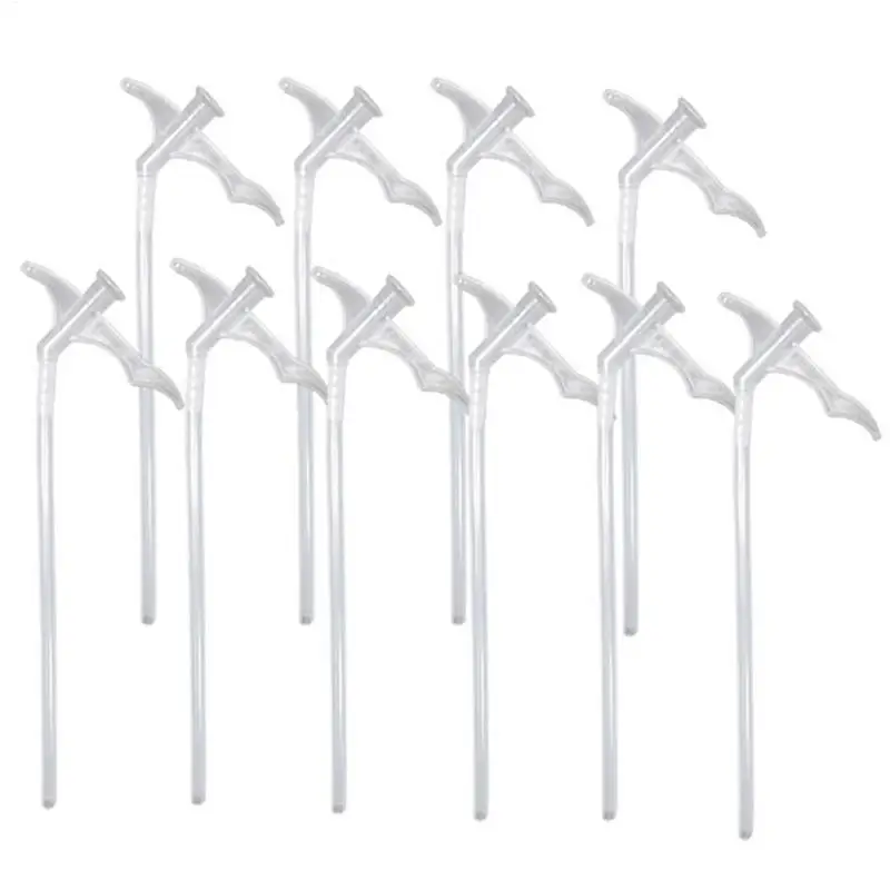 10pcs Spray Foam Tubes Nozzle Gap Filling Insulating Foam Tube Replacement DIY Polyurethane Foam Glue Guns Connection Tube