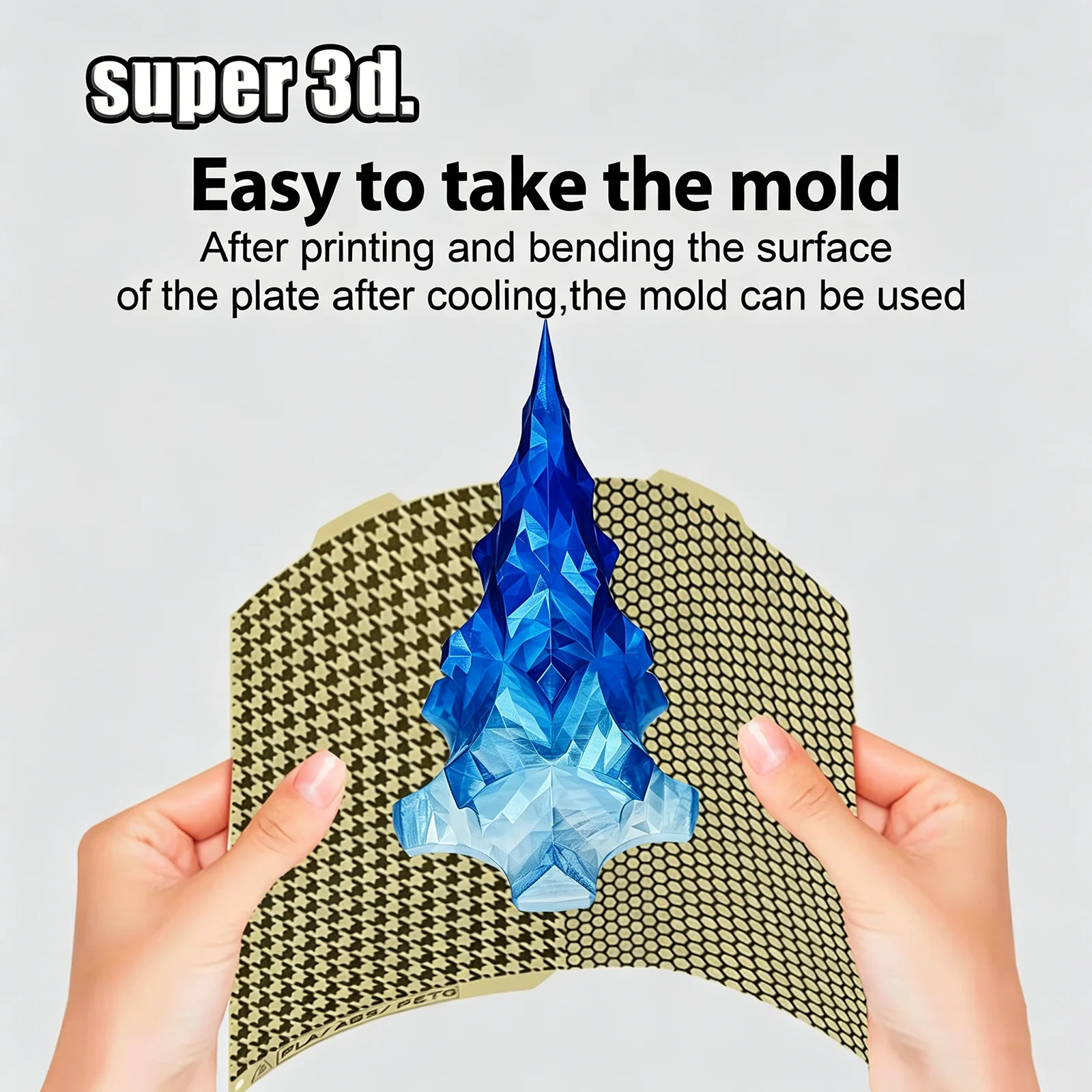 

Пластина для 3D-печати Bambulab P1s, аксессуары для Bambulab X1c, квадратная PEI-пластина с сотовой структурой, PEI-лист 184/257, пластина для Bambu Lab A1 Mini
