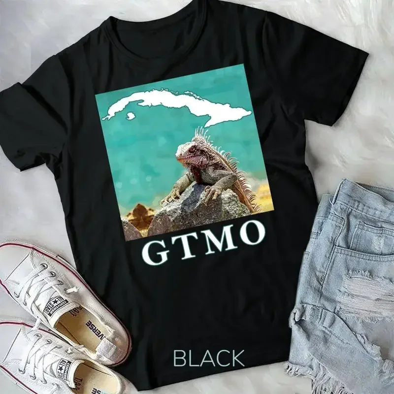 GTMO Iguana NAS Guantanamo Bay Cuba Unisex T shirt