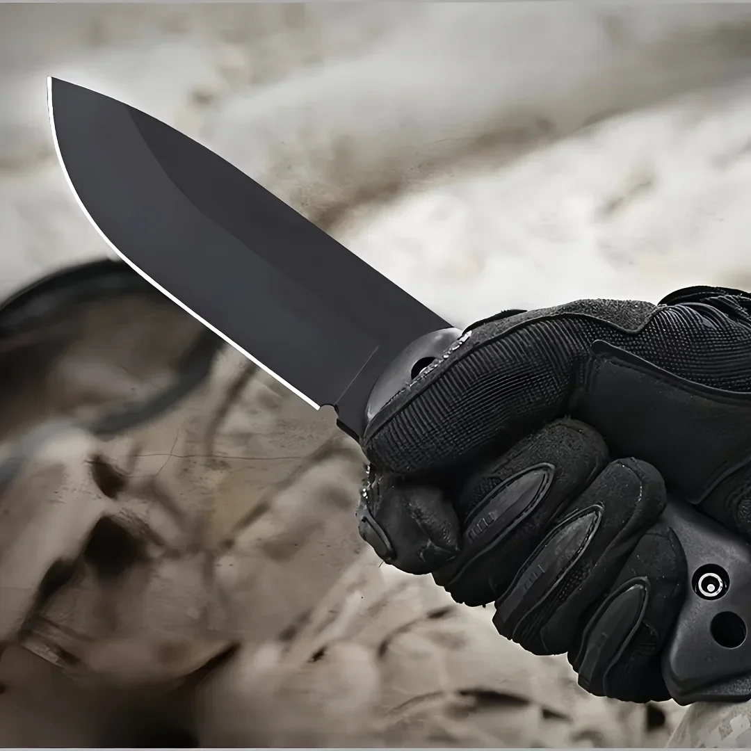 KB Becker BK2 Outdoor-Messer mit fester Klinge, Wildnis, Überleben, Camping, tragbares Taschenmesser, 8Cr13Mov, Stahlklinge, Utility-Tools