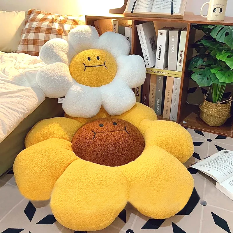 Sunflower Sitting cushion decorative Cushion Pillows Sitting Cushions for Sofa Soft Plush Room Decor Office Back Cushion Gifts