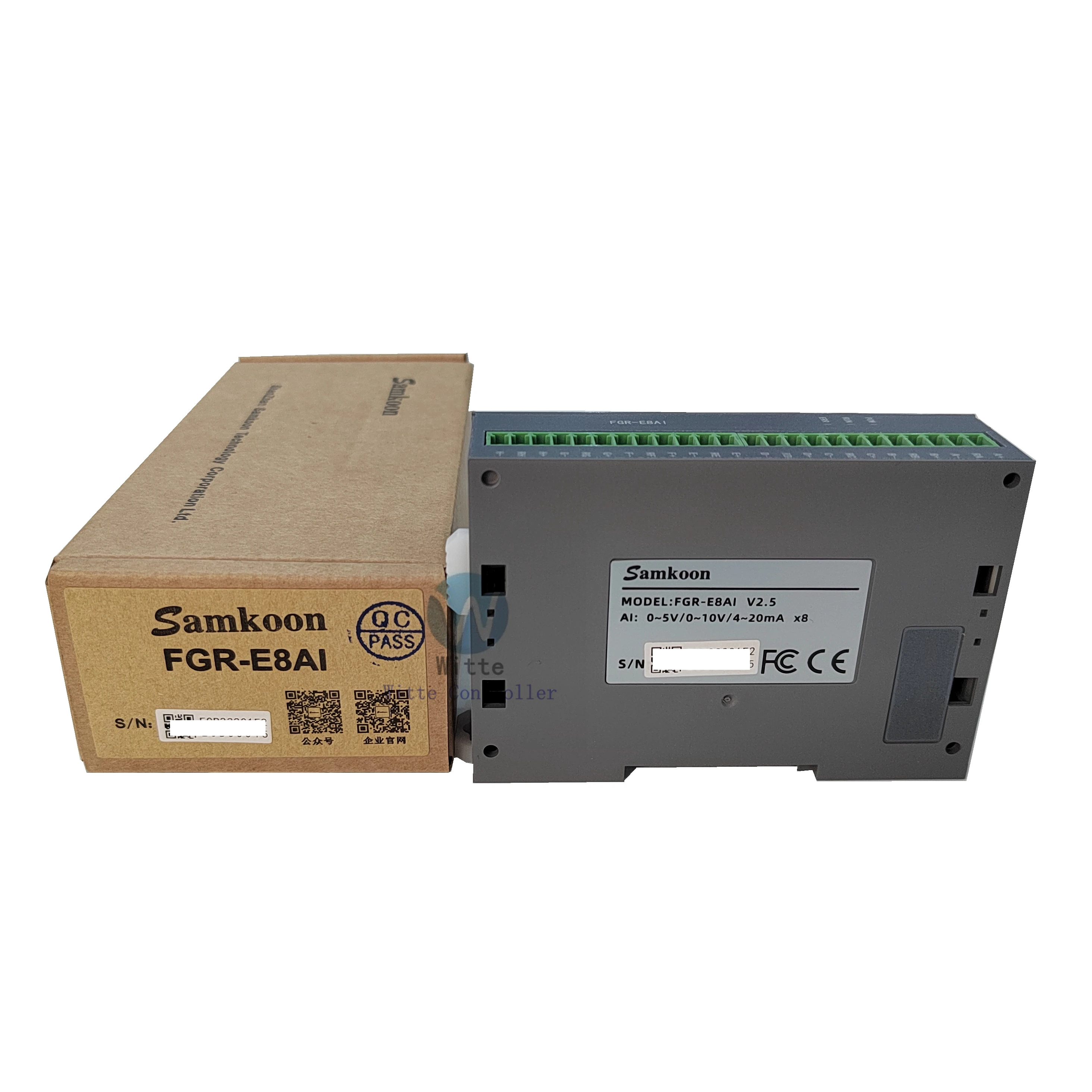 Samkoon FGR-E4TC FGR-E8AI FGR-E2AO Mini PLC وحدة رقمية مدخلات تناظرية 4