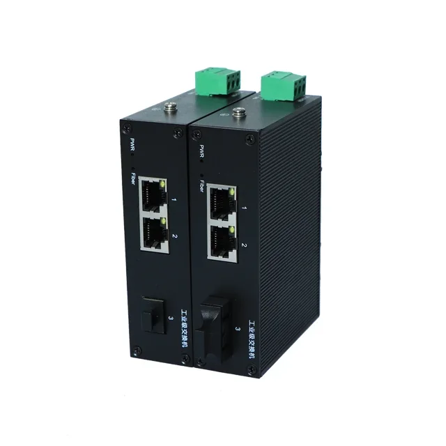 

Good Thing Recommendation Industrial Exchange Unmanageable 2 Port 10/100/1000 + 1Port Gbit Switch Long-distance Transmission