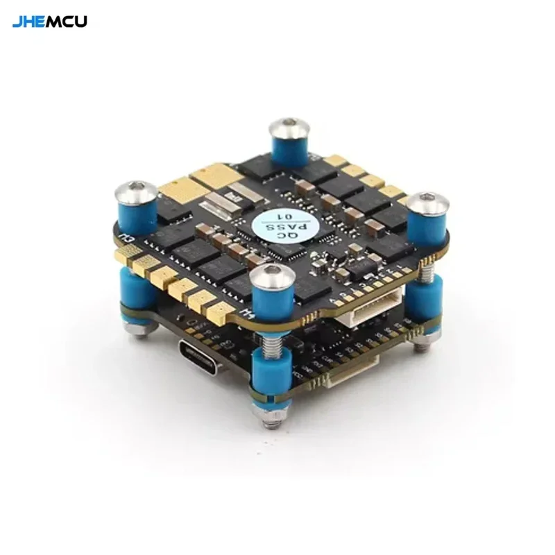 

JHEMCU F745 Flight Controller Stack GF30F745-MPU Flight Controller BLHELI_32 45A / 60A 4in1 ESC 3-6S 30X30mm for FPV Freestyle