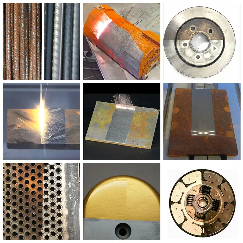 Лазерный очиститель 100 Вт-500 Вт, высококачественная волоконная лазерная чистящая машина Oli Paint Resin, портативная лазерная машина для очистки