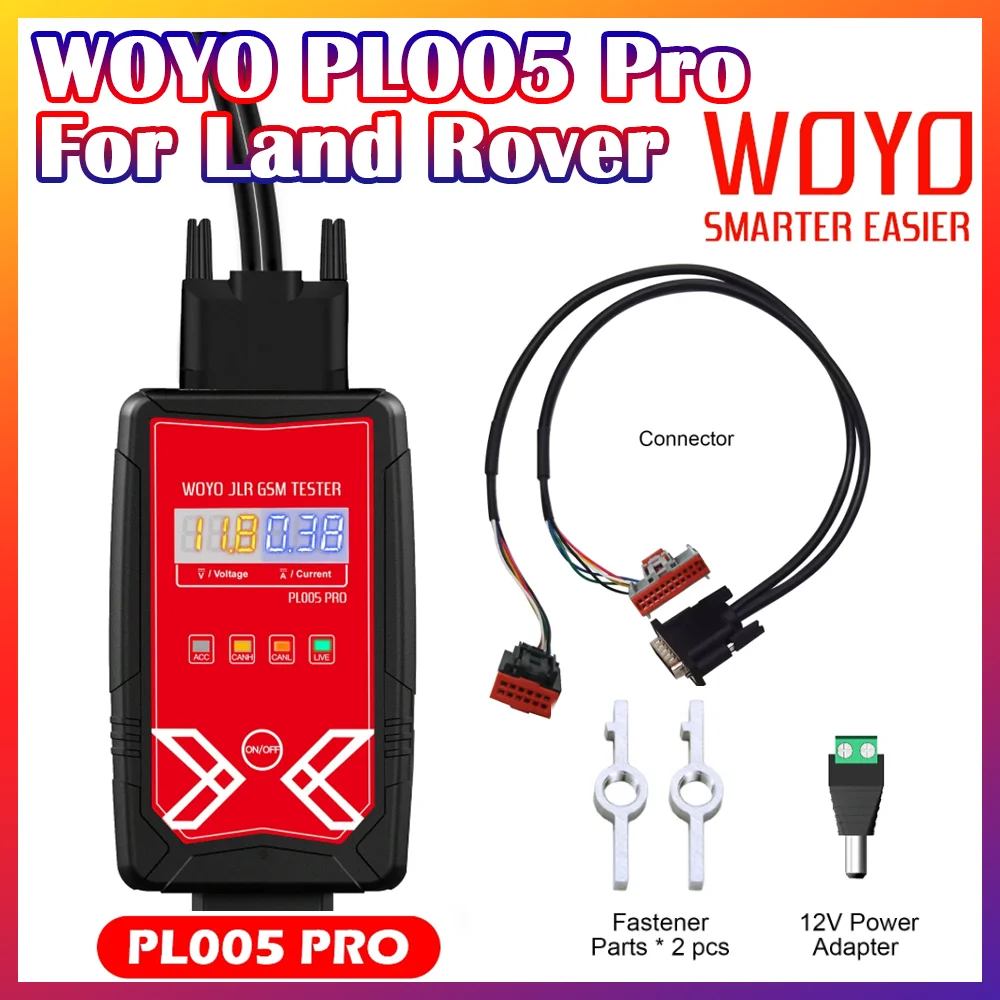

WOYO PL005 Pro для Land Rover, модуль переключения передач, GSM-тестер, подключение автомобильного диагностического тестера, ремонтный комплект