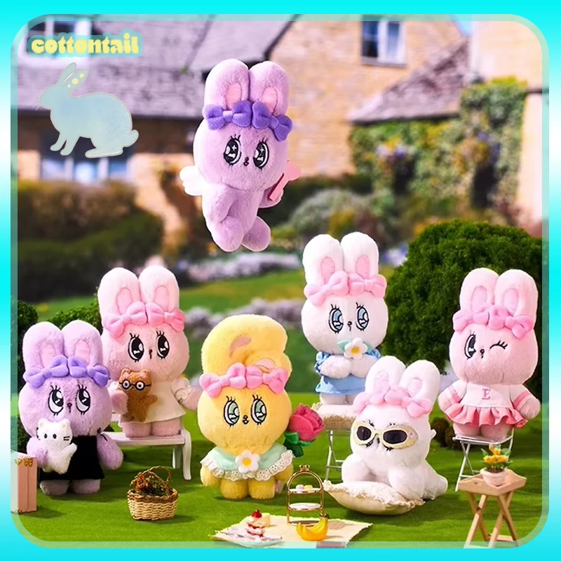 Original Toyzero Esther Bunny dulce fecha serie colgante de felpa caja ciega Linda muñeca juguetes de moda figura de Anime ornamento regalo para niña