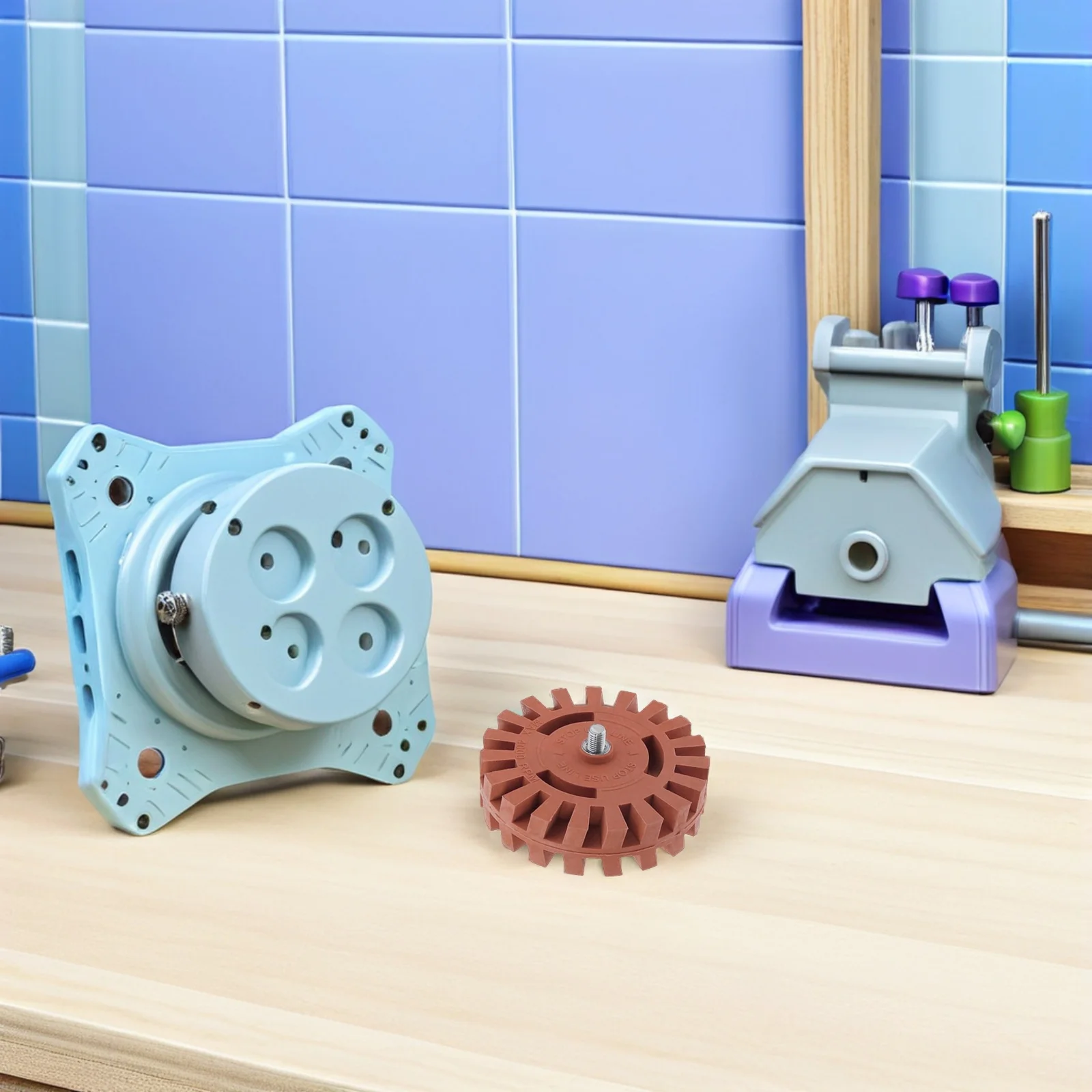 1pc 20Mm 4 Zoll Gummi Entschleimung Rad Für Aufkleber Klebstoff Entfernung Auf Metall Glas Holz Fiberglas Pneumatische radiergummi Rad