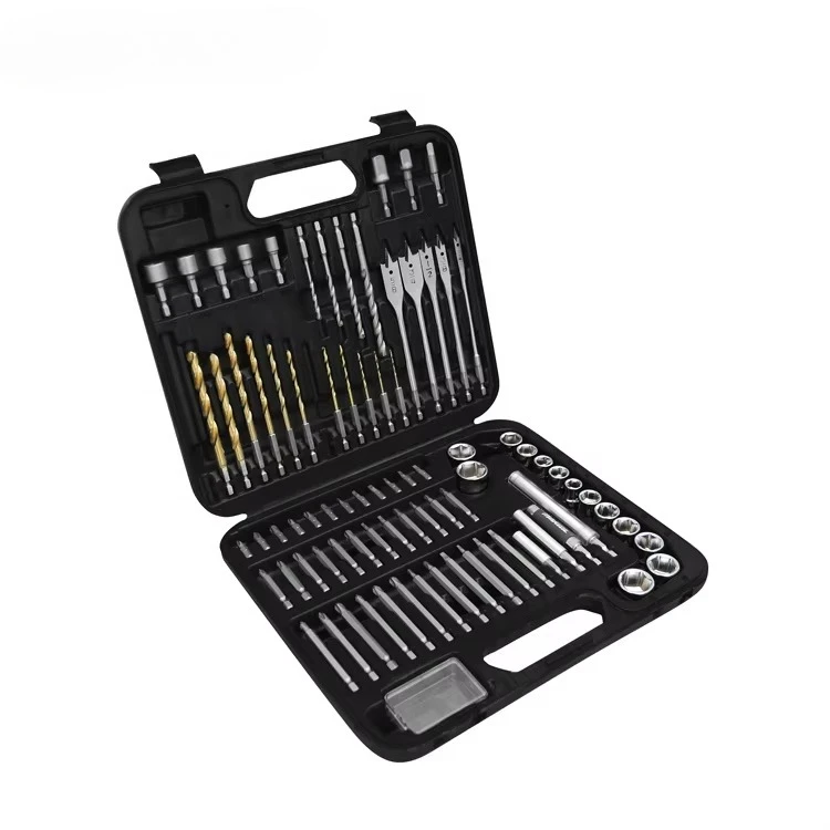 

92PC Power Tools Accessories PTA Drill Bit Set, Multi-Spec Twist Drill Bits for Wood Metal Plastic