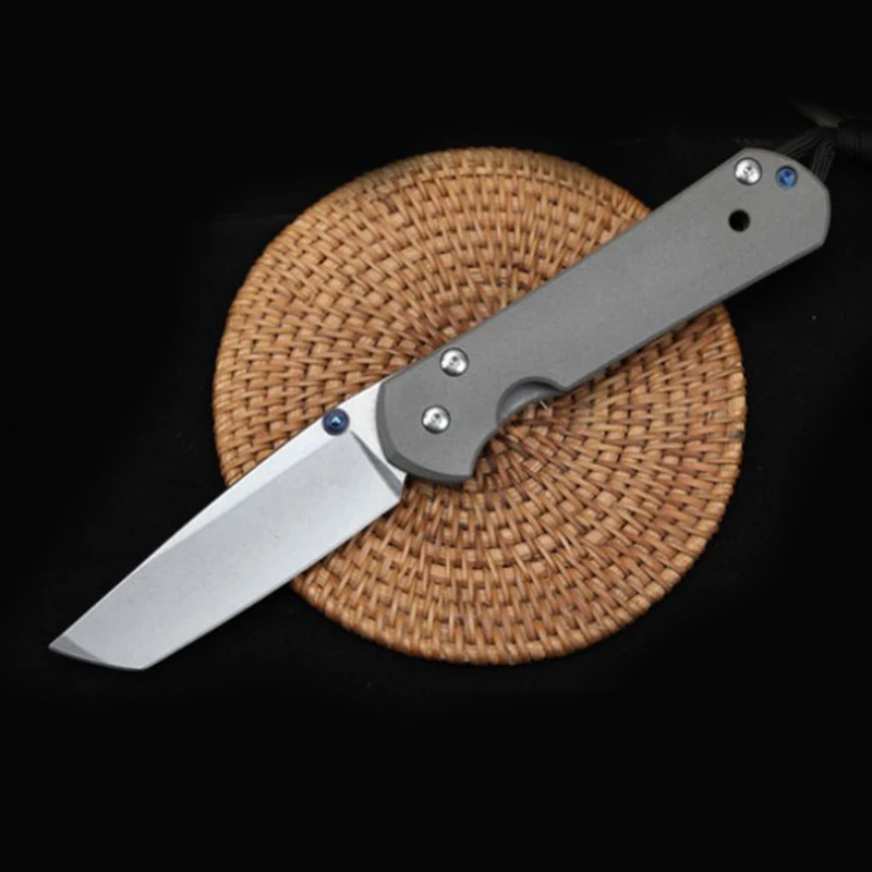 CR 21 Knive Sebenza Folding Fruit Knife S35vn Titanium Handle Camping Hunting Tactics Outdoor Rescue  Knife