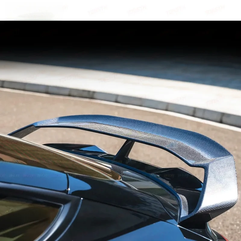 

Carbon Fiber Double Layer Rear Spoiler Wing 2024+ Model 3 Highland