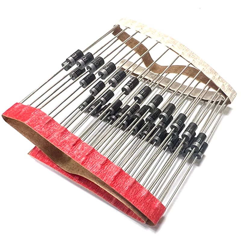 50pcs MUR1100 Fast Recovery Diode MUR120 MUR140 MUR160 MUR180 In-line DO-41 Package
