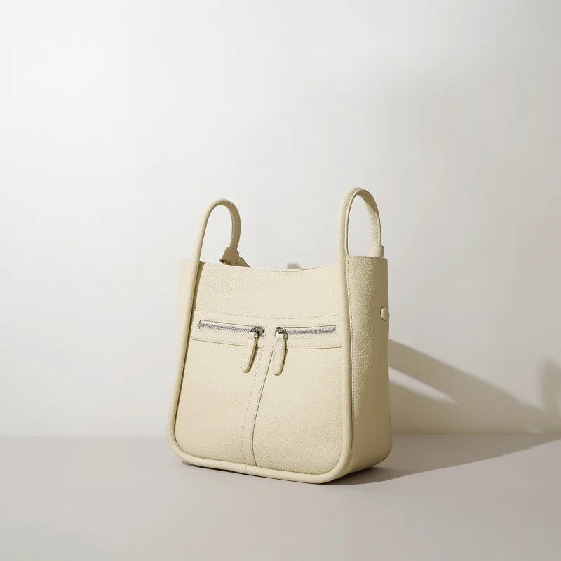 

Park Relax Leather Crossbody Bag Elegant Paris Vintage Classic Design Casual Simple Tote Bag Comfortable Ladies Outdoor Leisure