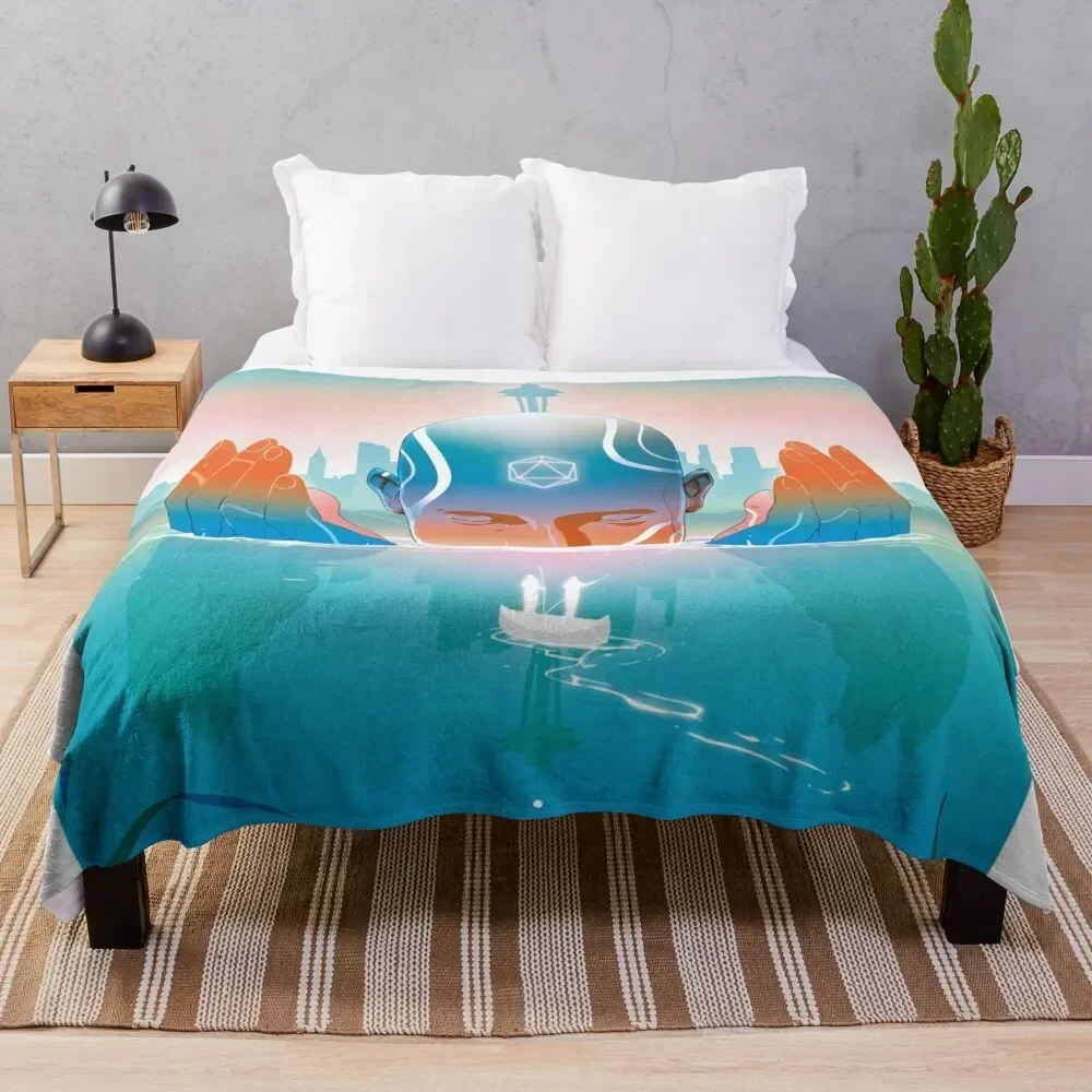 

BEST POSTER Throw Blanket Soft Plush Plaid Beautifuls Thins Blankets