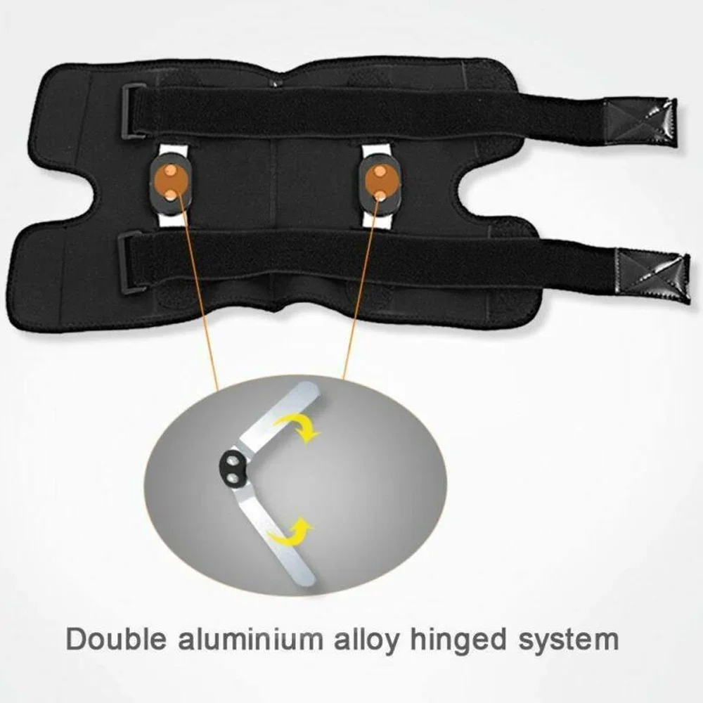 Adjustable Pressurized Knee Brace Knee Support with Side Stabilizers