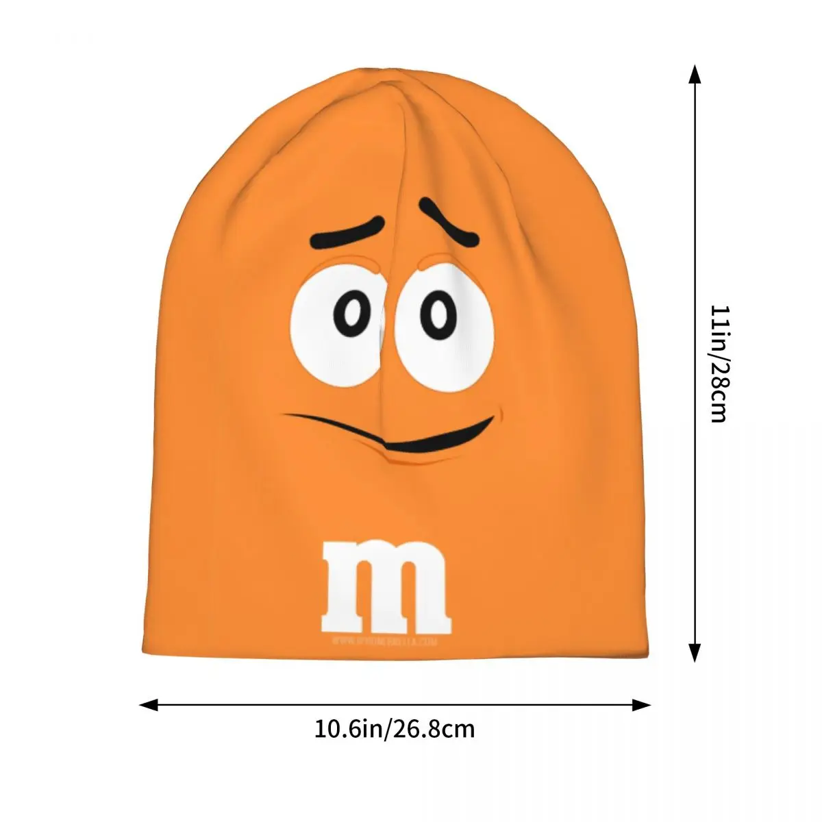 Bonnet Hats M Chocolate Men Women\'s Thin Hat Orange Face Autumn Spring Warm Cap Hip Hop Skullies Beanies Caps