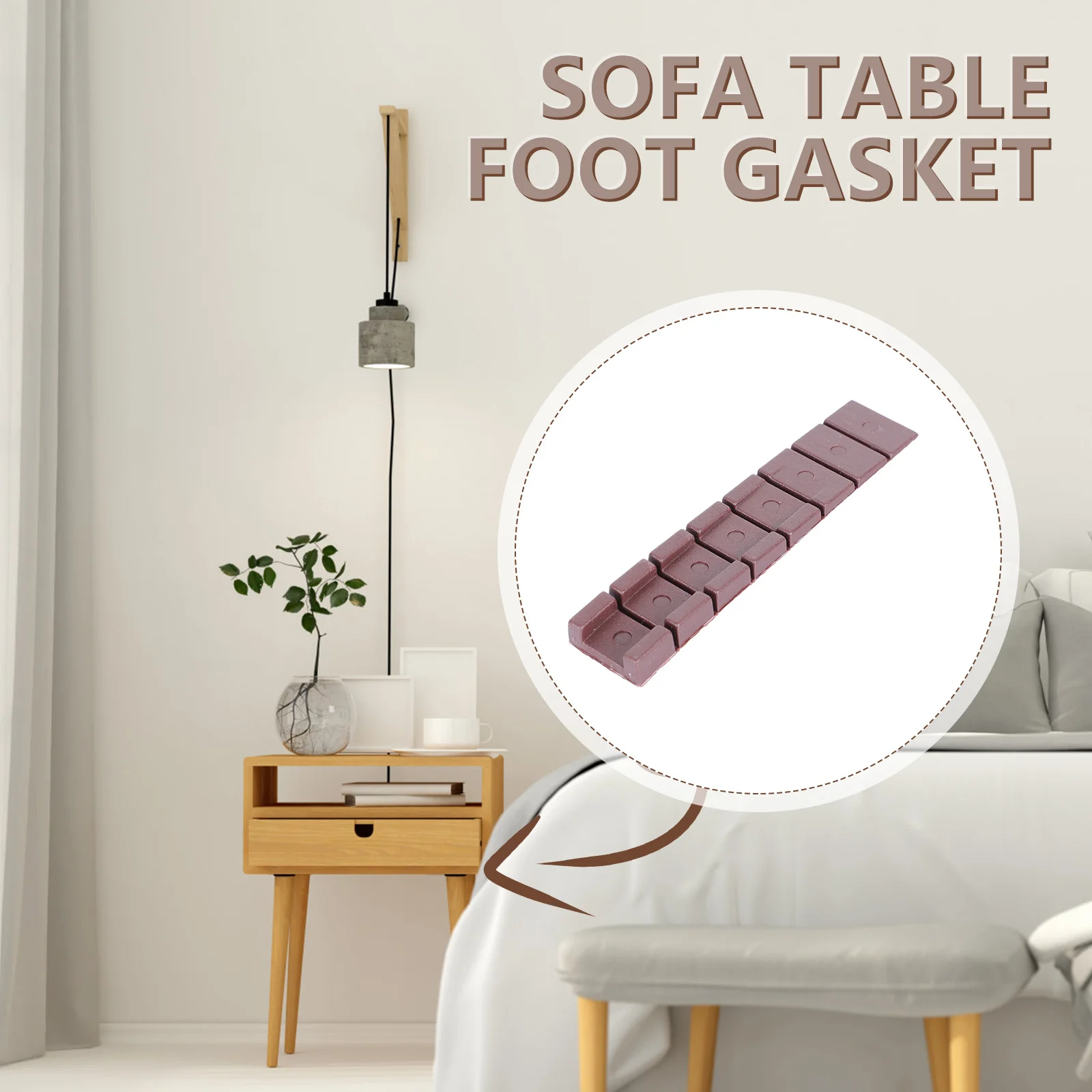 30 قطعة الحشوات القابلة للتعديل Abs الحشوات التسوية الثقيلة للأثاث طاولة المرحاض خزانة سقيفة صندوق البريد آخر إسفين #3