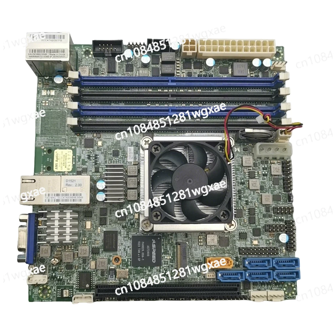 Сервер Xeon D-1521 PCIe X16 10Gbe M.2 IPMI ITX DDR4 в хорошем состоянии Supermicro X10SDV-4C-TLN2F