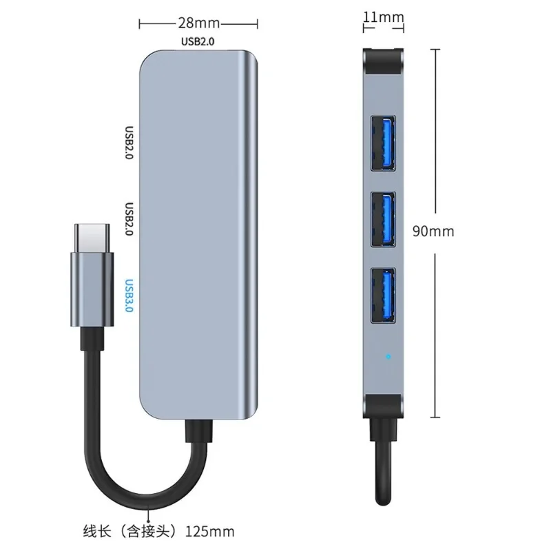 Docking station notebook, computer multi-function converter hdmi expansion adapter, connector hub