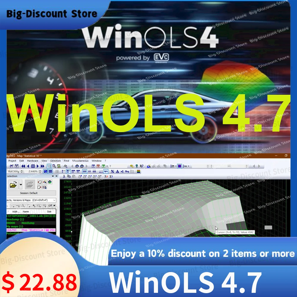 2024 WinOLS 4.7 With Plugins+2021 Damos +ECM TITANIUM All Data Auto Repair Software Winols HOT Selling win 10
