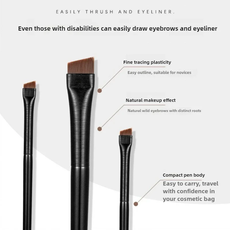 Blade Eyeliner Brush A102 Flat Head Oblique Eyebrow Brush Eye Aegyo sal Eyebrow Powder Concealer Makeup Brush