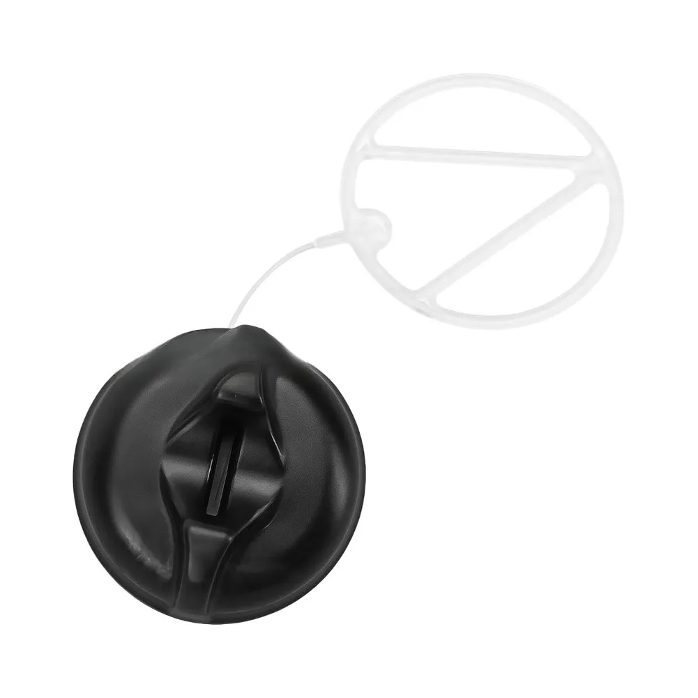 Spring Loaded Cap Oil Cap Retainer For Outdoor Logging Black White Replacement Oil Cap For Chainsaw Secure Fit Spring