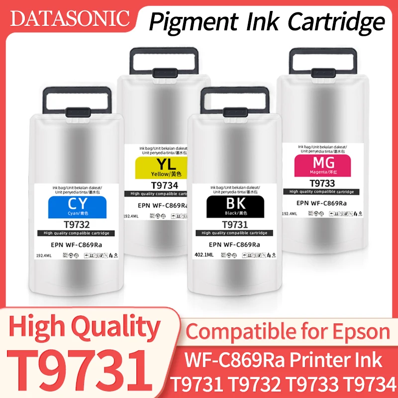 

T9731 T9732 T9733 T9734 Ink Cartridge With Pigment Ink For Epson WorkForce Pro WF-C869R Ra WF-C869RDTWFC WF-C869RD3TWFC Printer