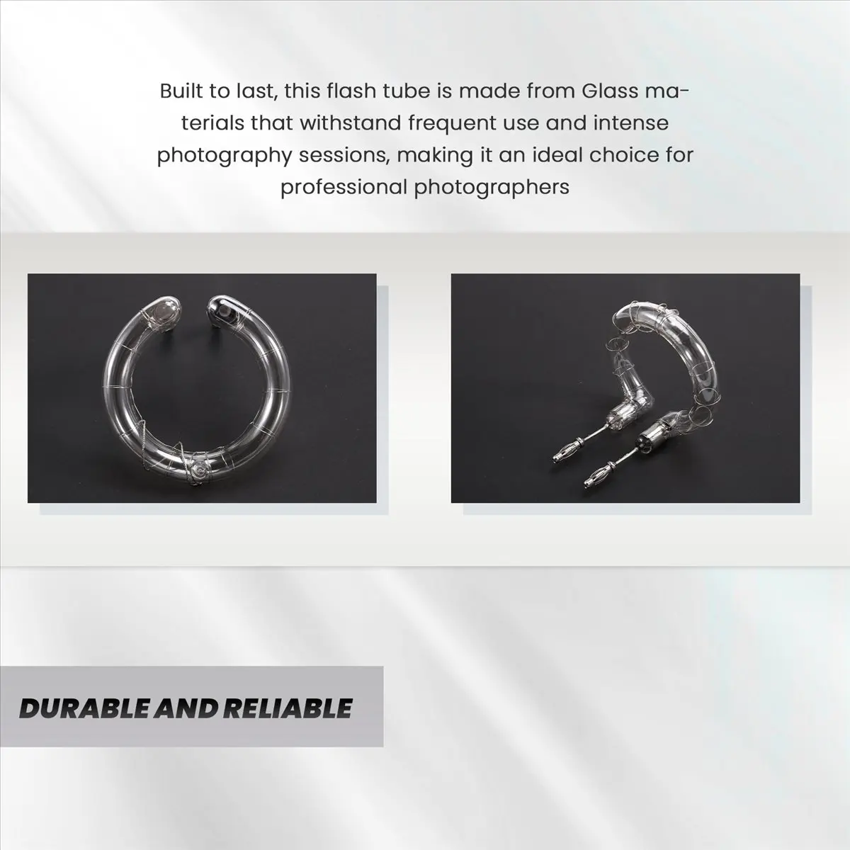 Tubo de flash profissional de qualidade 400Ws para Godox SK400/SK400/SP400/DP400/300D/400D/GS400/Q5300/05400/TC400 Flash