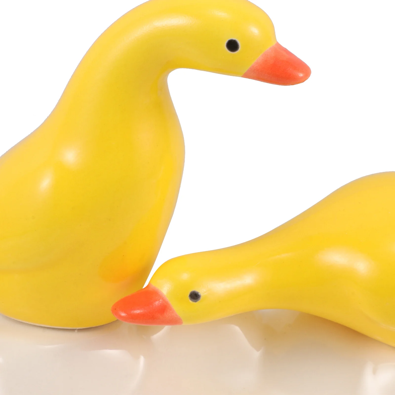 لطيف بطة طبق الصابون السيراميك الذاتي استنزاف صينية الحمام Rv ديكور التخزين المنظم يبقي الصابون جاف يطيل عمر #5