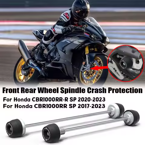For Honda CBR1000RR CBR1000RR SP 2017-2023 CBR1000RR-R SP 2020-2023 Motorcycle Front And Rear Axle Front Fork Crash Slider