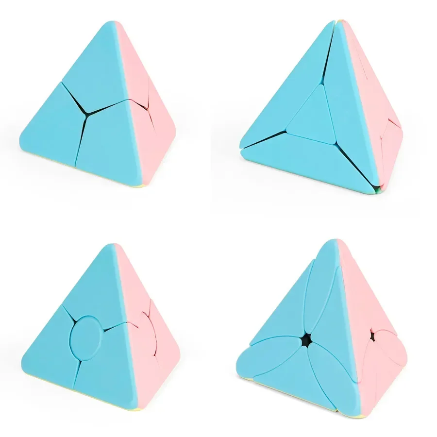 

[Picube] MoYu MeiLong Corner Twist Bead Boomerang Windmill Maple leaf Triangle Pyramid Puzzle Macaroon JinZiTa Magic Cubes Kids