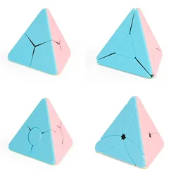 [Picube] MoYu MeiLong Corner Twist Bead Boomerang Windmill Maple leaf Triangle Pyramid Puzzle Macaroon JinZiTa Magic Cubes Kids