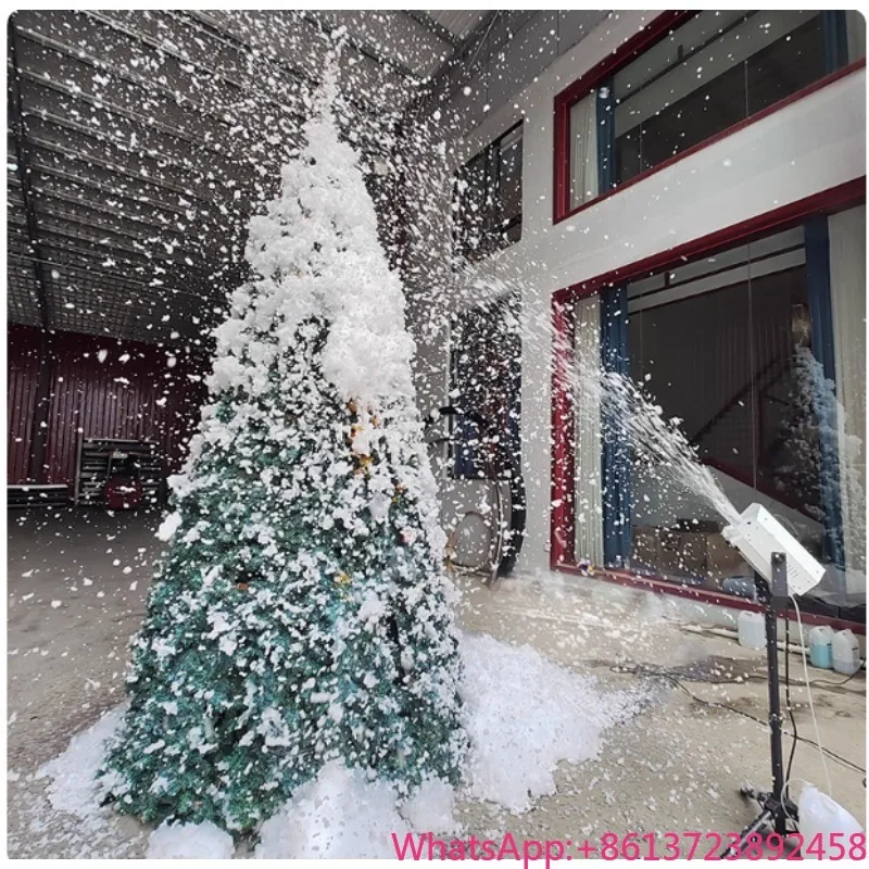 

220V 110V Snowflake Machine 1200W Snow Machine Small Snowflake Jet for Stage Event Indoor Outdoor Wedding Party