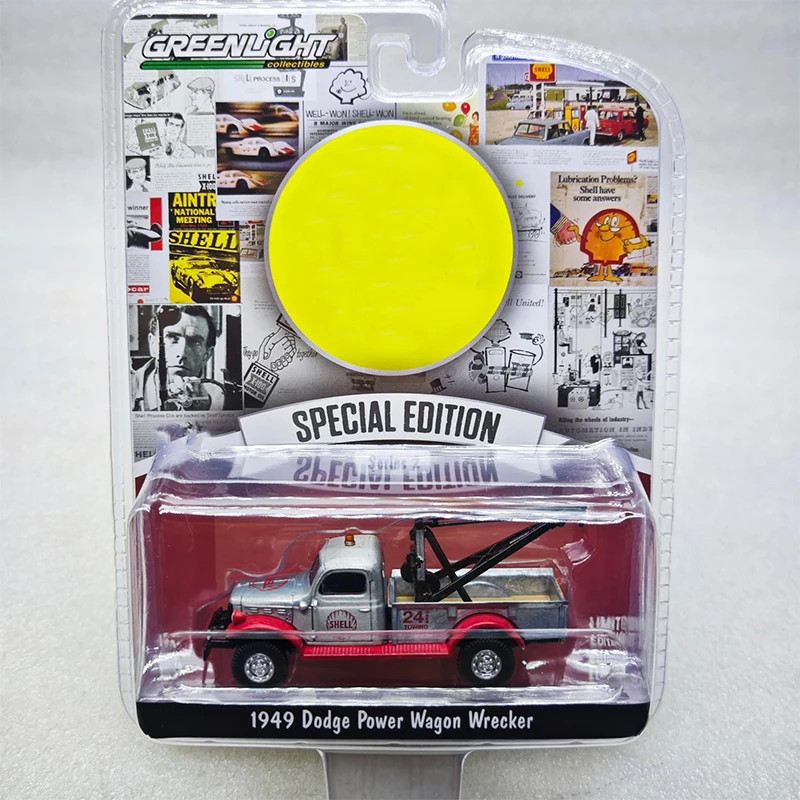 Greenlight 1:64 Dodge Power Rescue Silverado Ram Convertible  Varnish Series Alloy Die Casting Model Collect Ornaments