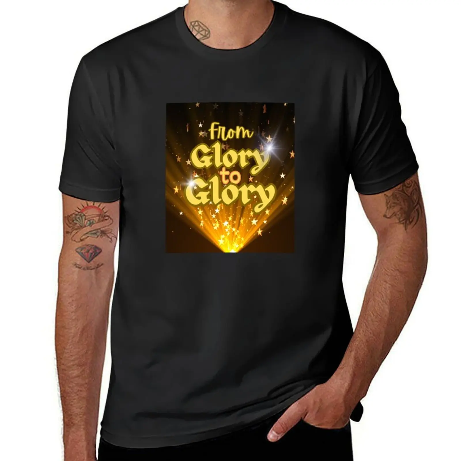 From Glory to Glory T-Shirt for a boy plus sizes t shirts for men cotton