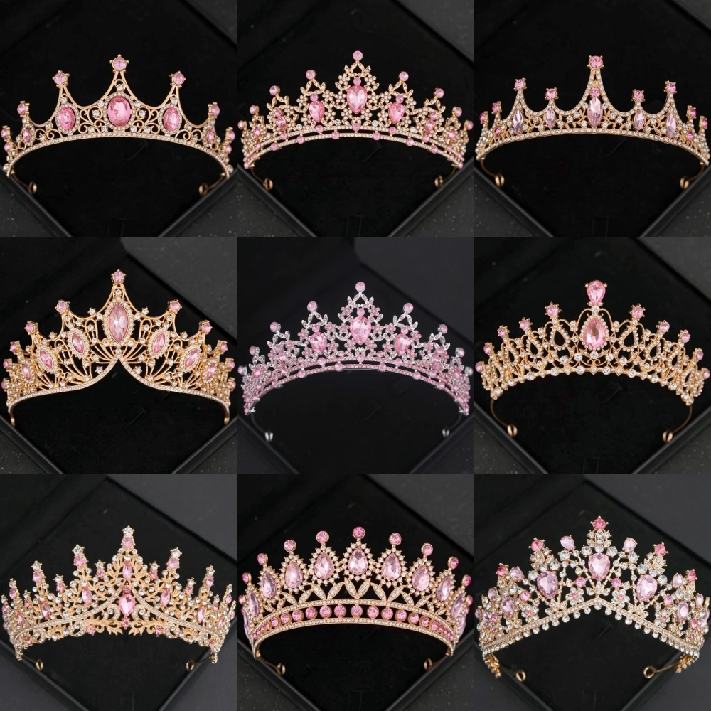 Pink Crystal Tiaras… - image