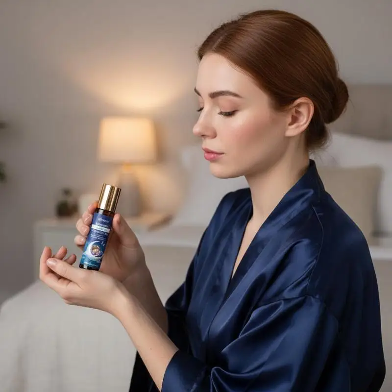 Natural Sleep Aid Essential Oil Deep Restful Sleep Aromatherapy Lavender Scented Oil for Anxiety Bedroom Use