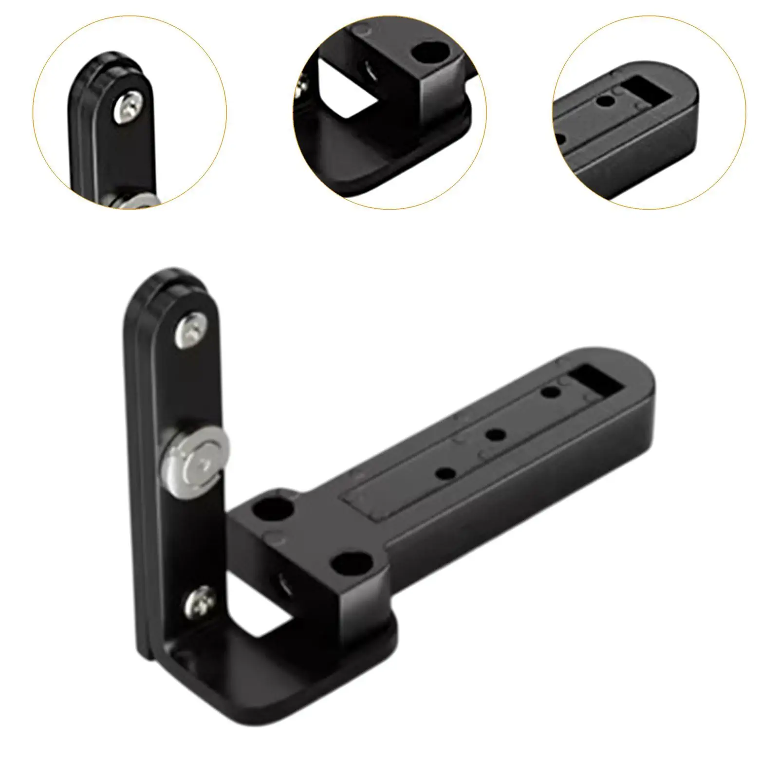 Dobradiça de porta em liga de zinco resistente e silenciosa para armários de portas internas de escritório