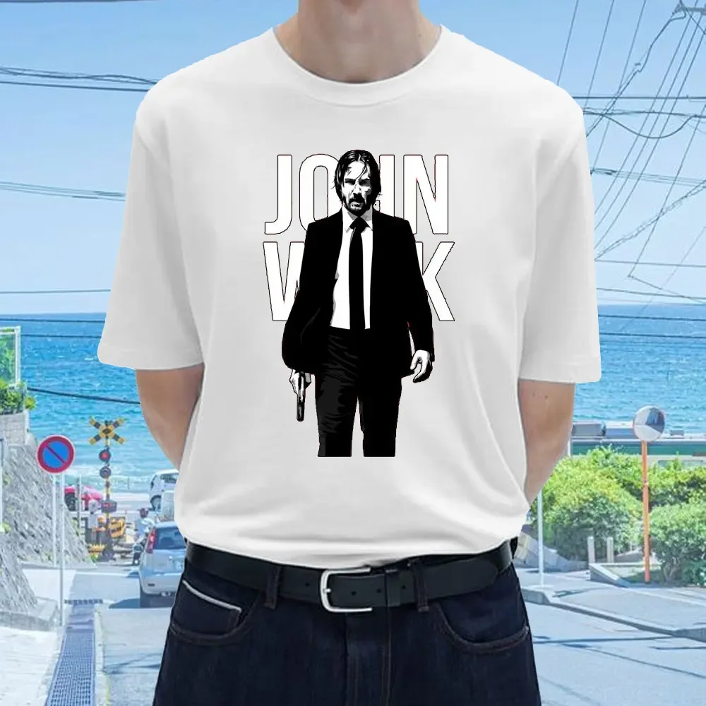 Fun John Wick Yaga T-shirt Men Women Casual T-shirt Crewneck Short Sleeve T-shirt New To Fashion Clothing