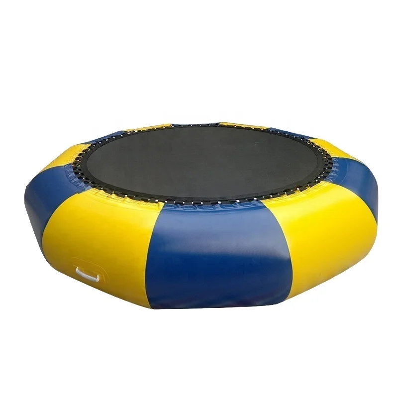 

Customized PVC Inflatable Water Trampolines Summer Jump Floated Trampoline For Outdoor Water Game