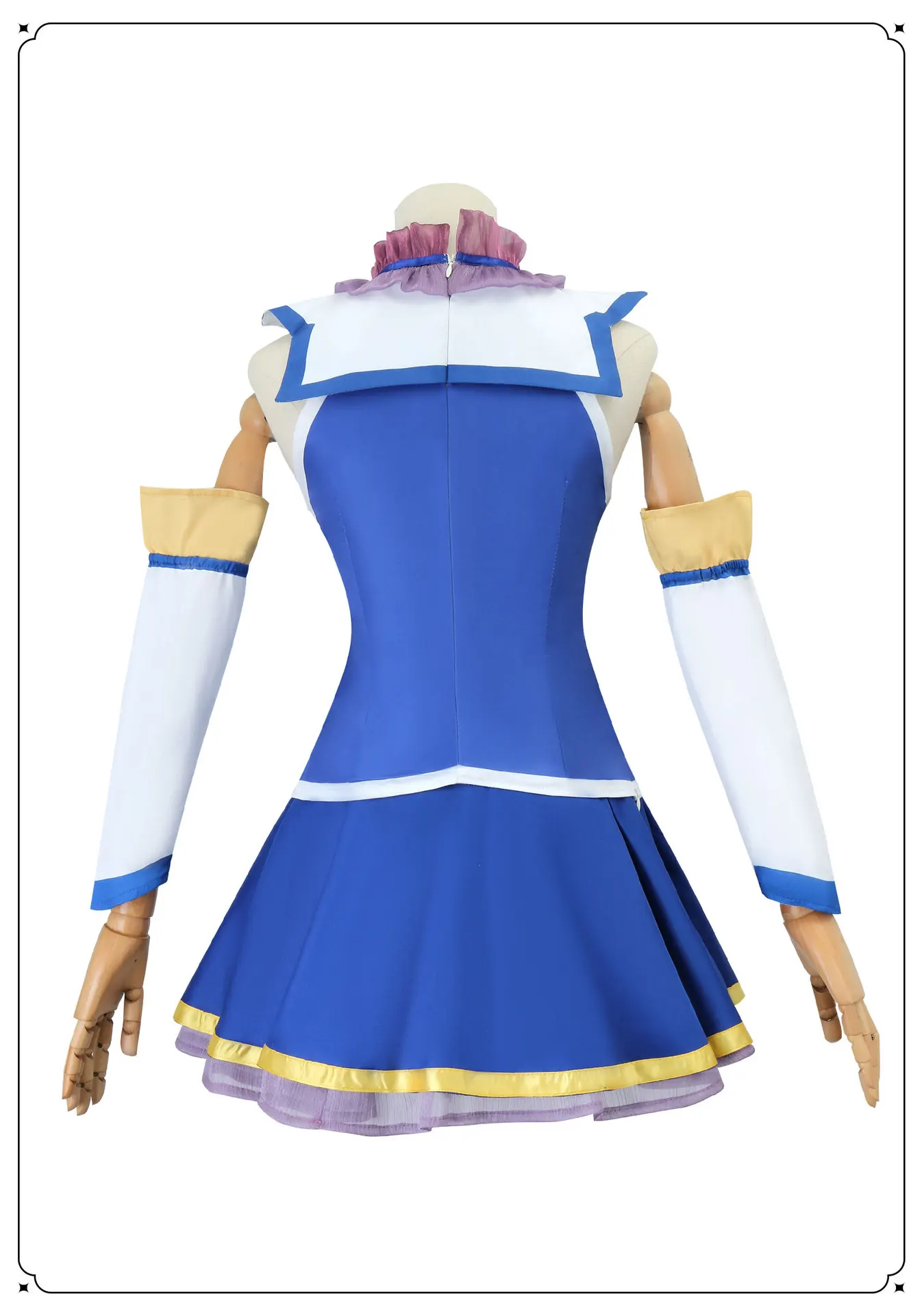 Anime God's Blessing on This Wonderful World Cosplay Aqua Costume Uniform Dress Set Party Outfit for Women Female Disguise Wear