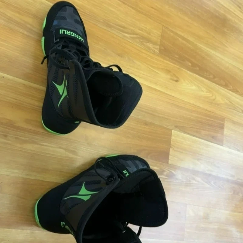 Professional Boxing Shoes for Unisex Luxury Brand Wrestling Boots Men Women Designer Fighting Shoes Youth Wearable Training Shoe