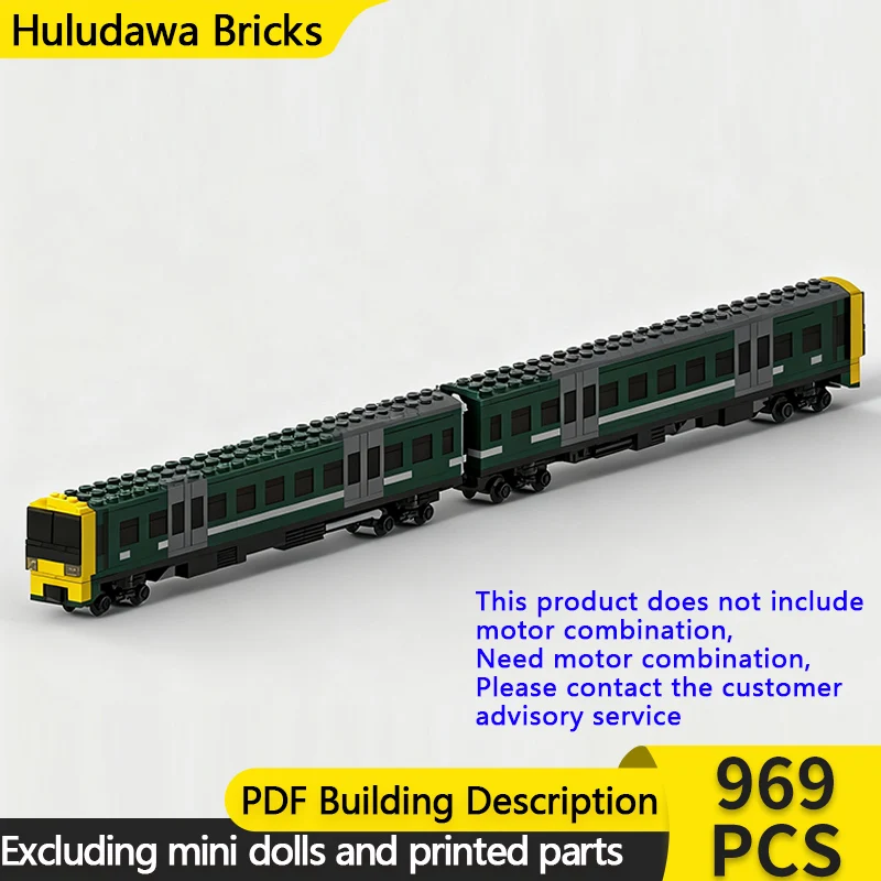 

Модель городского автомобиля MOC, строительный кирпич, класс 165, 2 кариеса, DMU, поезда, модульная технология, подарки, праздник, сборка, детские игрушки, костюм