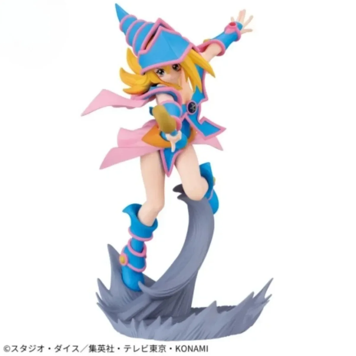 Anime Bandai originale originale BANPRESTO Yu-Gi-Oh! Kit modello di action figure Yugi Black Magician Girl & Darkness da 13 cm, regalo per bambini