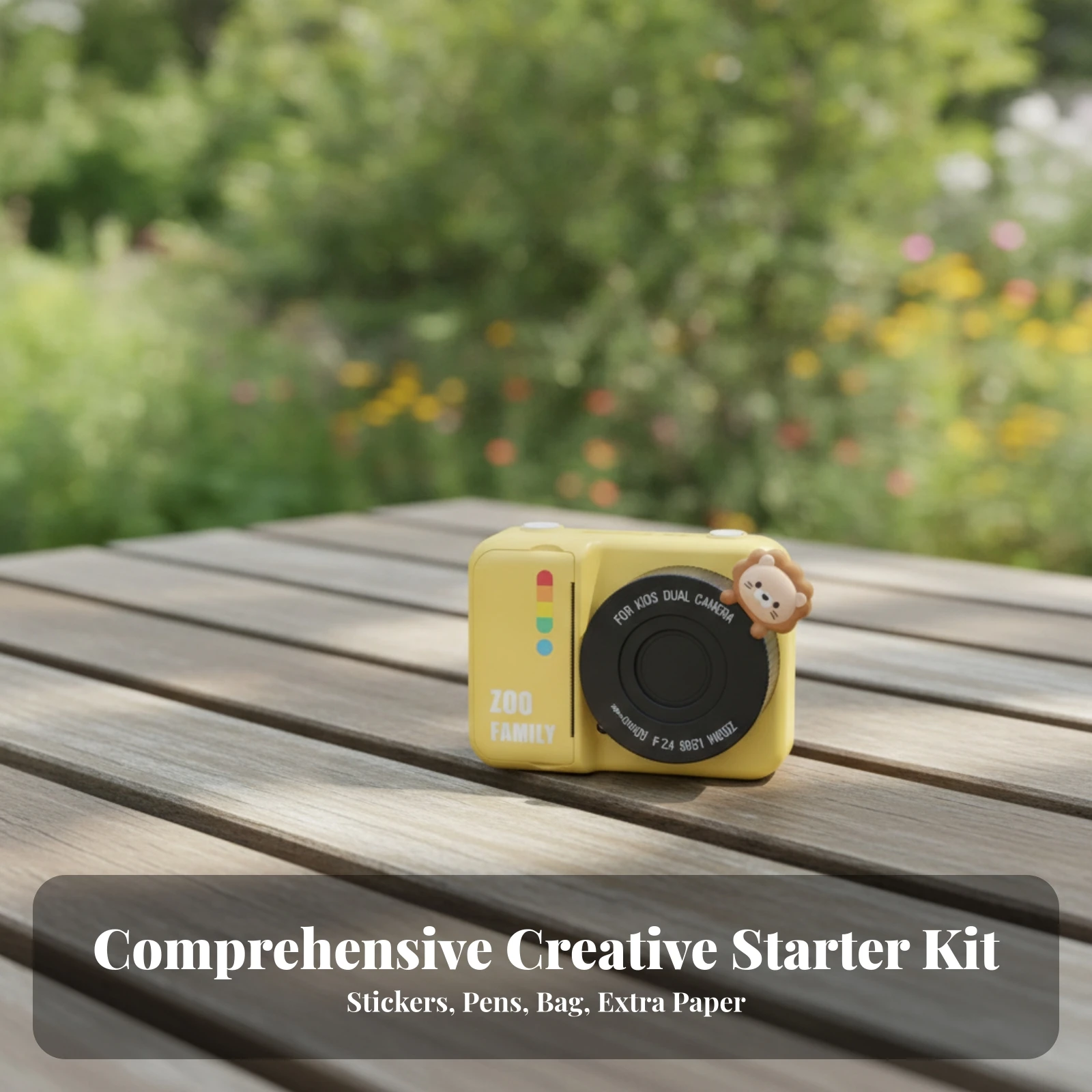 Digital Camera with Screen and Built in Thermal Printing for Kid Creative Photo Projects with Carrying Case view 2